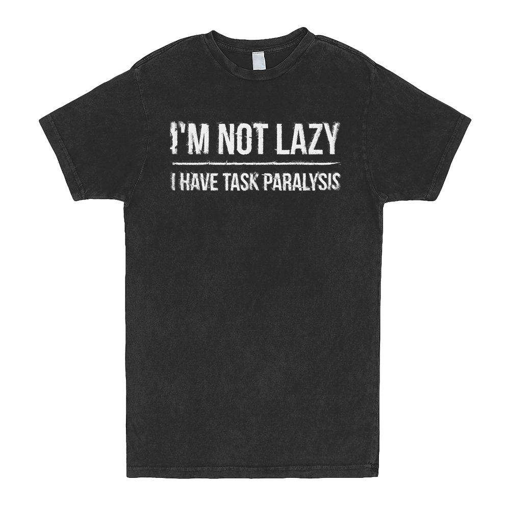 Task Paralysis Vintage Tee
