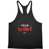 Never4Fit - Train Insane Red Stringer - Black