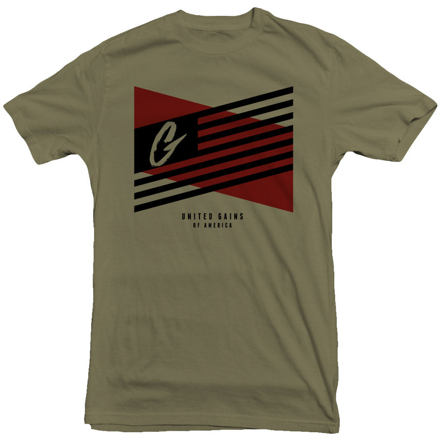 United Gains - Flag Tee