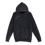 Logo Embroidered Vintage Hoodie
