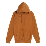 Logo Embroidered Vintage Hoodie