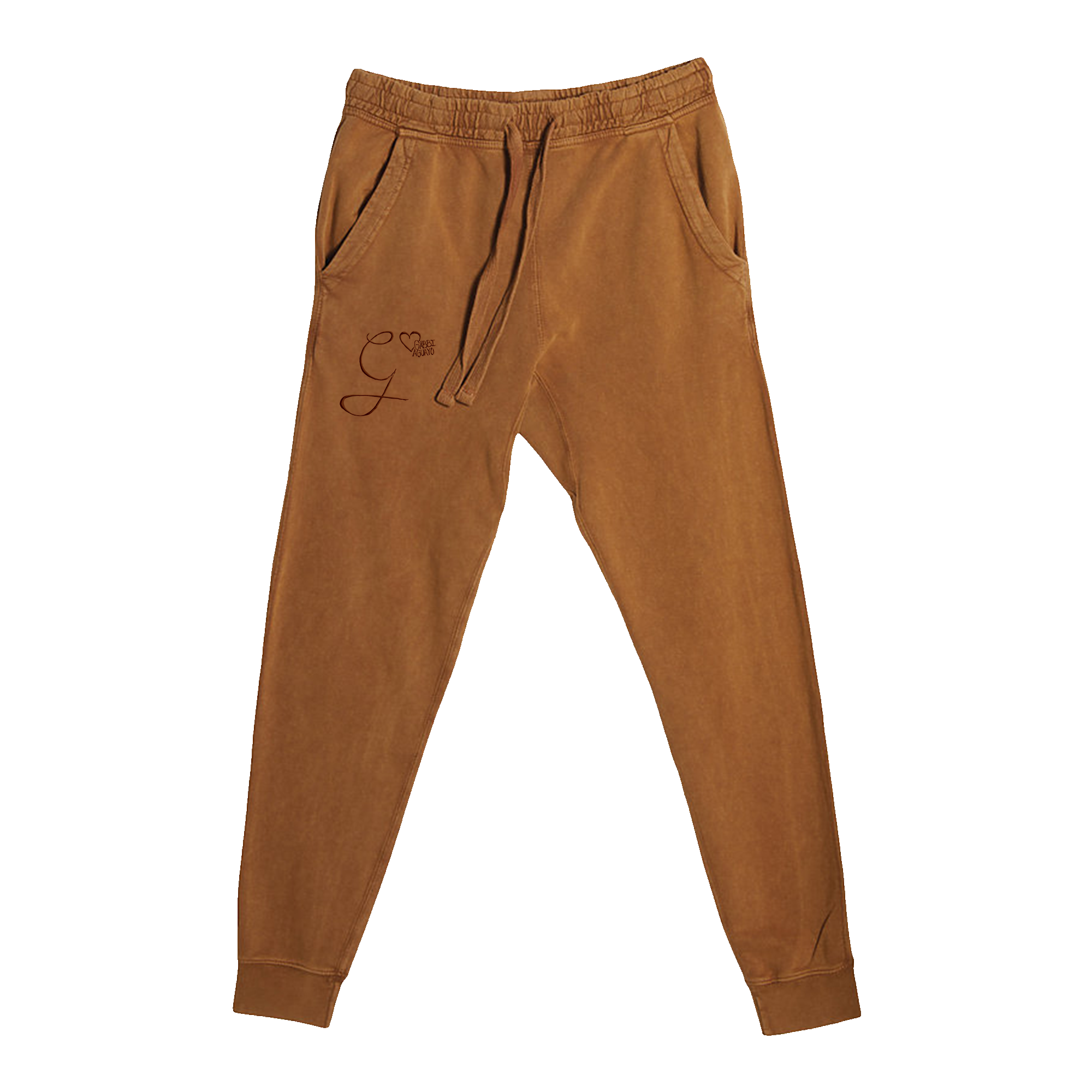 Logo Embroidered Vintage Joggers