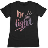 Wild Fame - Be The Light Women's Tee - Black
