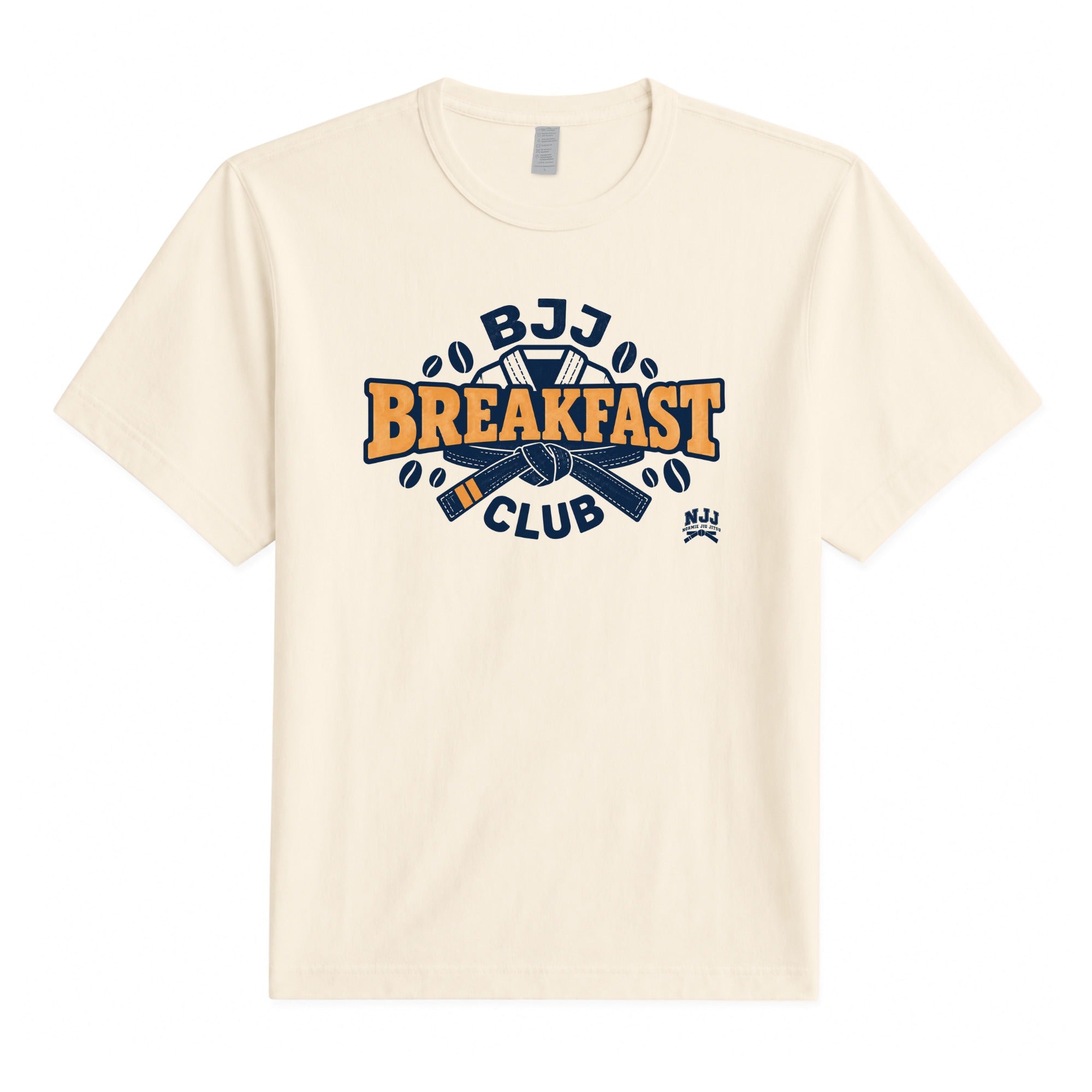 Breakfast Club Tee — Natural, front