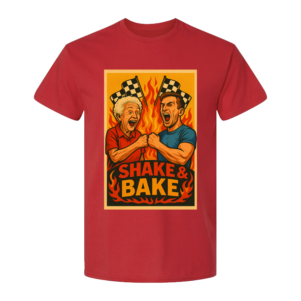 Fist Bump Flames Tee