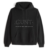 See The Stars Hoodie — Black, front