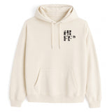 Logo Hoodie — Natural, front