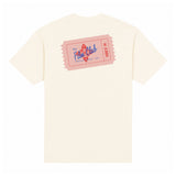 Ticket Heavyweight Tee — Natural, back