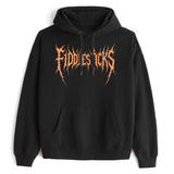 Fiddlesticks Hoodie — Black, front