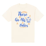 There Go His Babies Heavyweight Tee — Natural, front