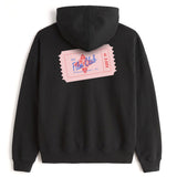 Ticket Hoodie — Black, back