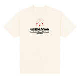 Upside Down Bowling Pin Heavyweight Tee — Natural, front