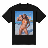Swimsuit Heavyweight Tee — Black, front