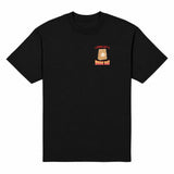 Biggie Bag Heavyweight Tee — Black, front