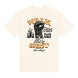 Walk by Faith Heavyweight Tee — Natural, front