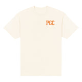 Collegiate Heavyweight Tee — Natural, front
