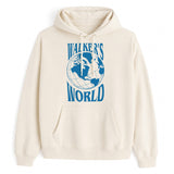 Walker's World Hoodie — Natural, front