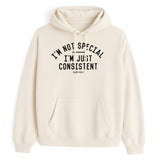 Consistent Hoodie — Natural, front