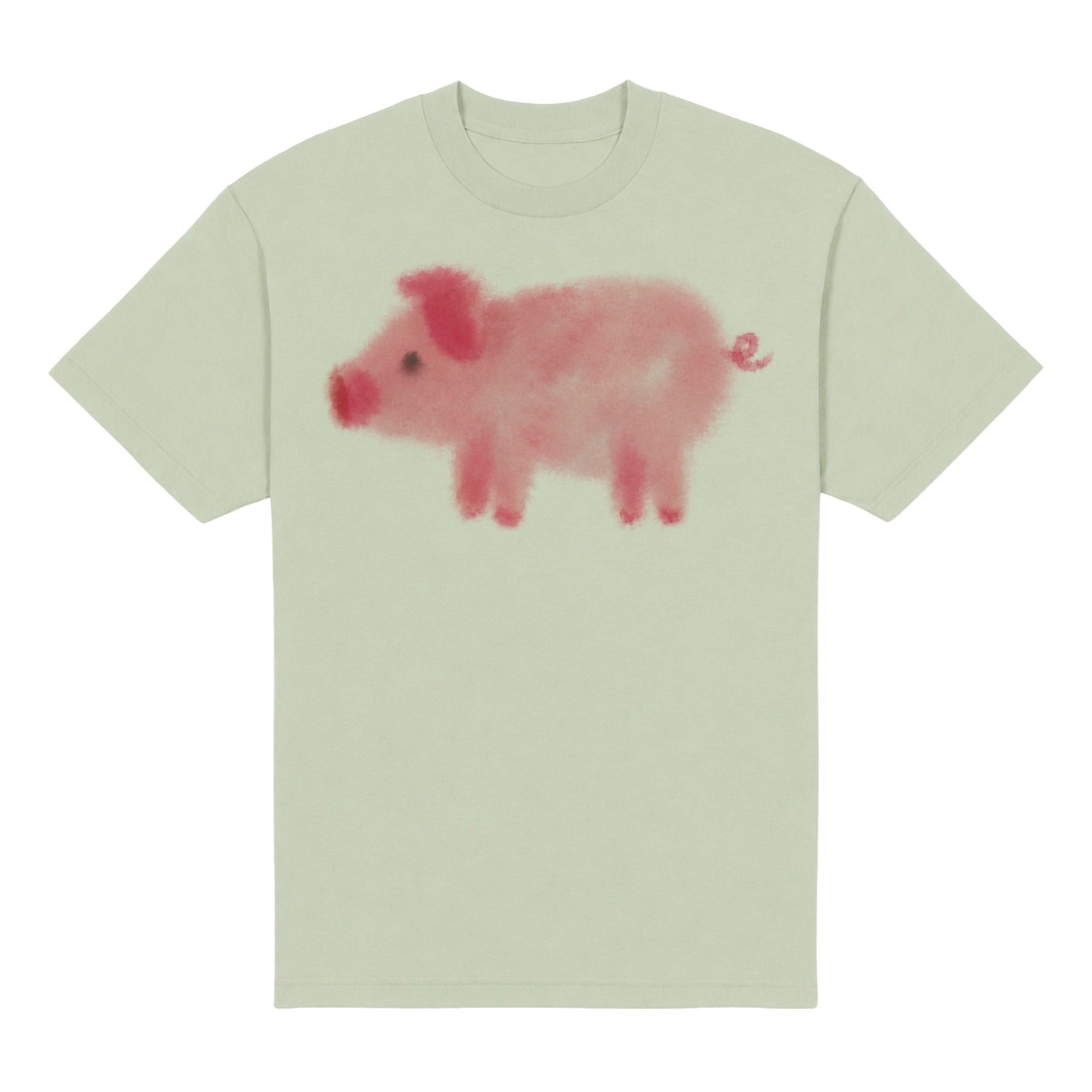 Pig Heavyweight Tee — Laurel, front
