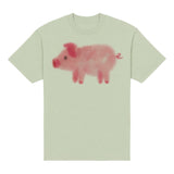Pig Heavyweight Tee — Laurel, front