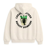 Bucket Drinkers Hoodie — Natural, back