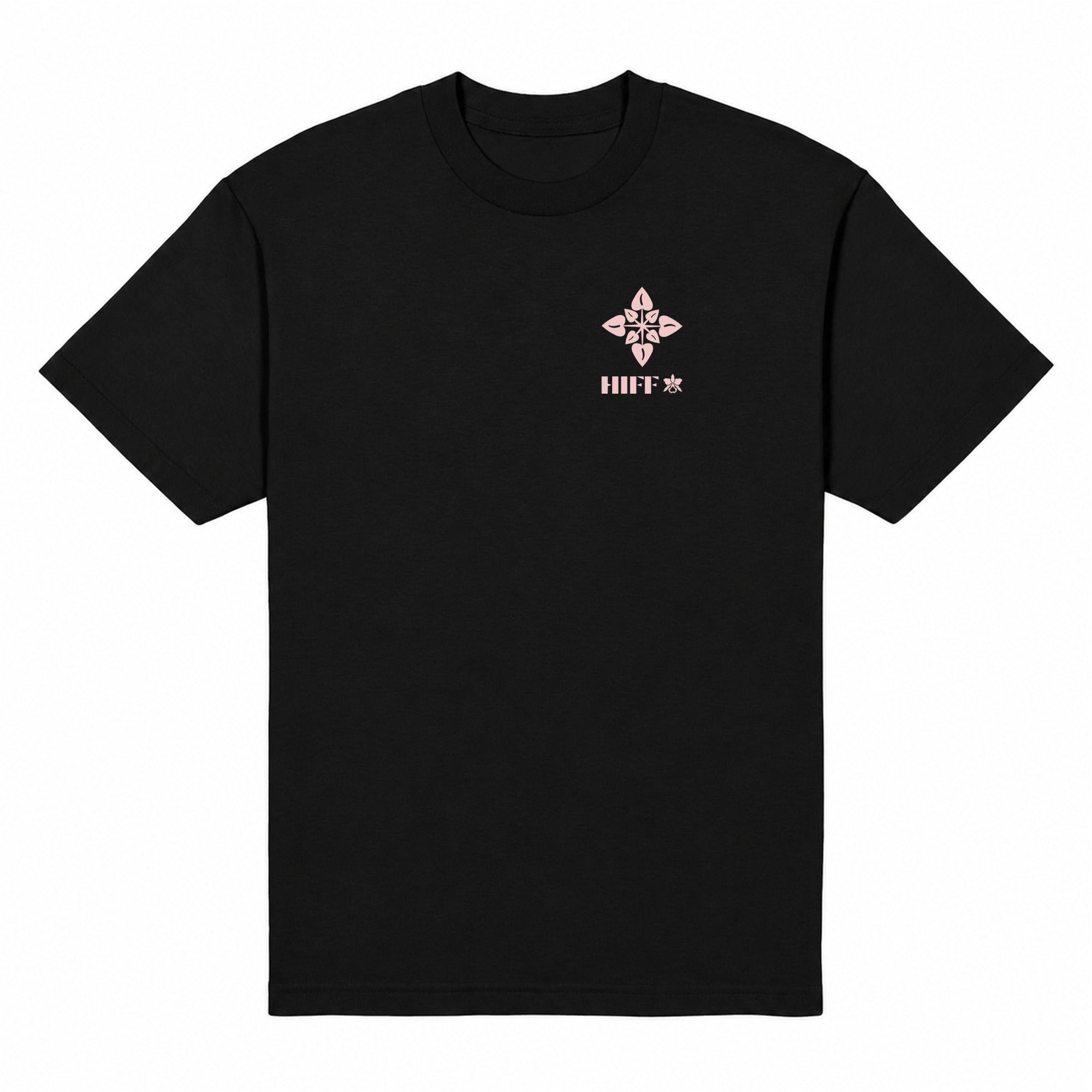 Ticket Heavyweight Tee — Black, front