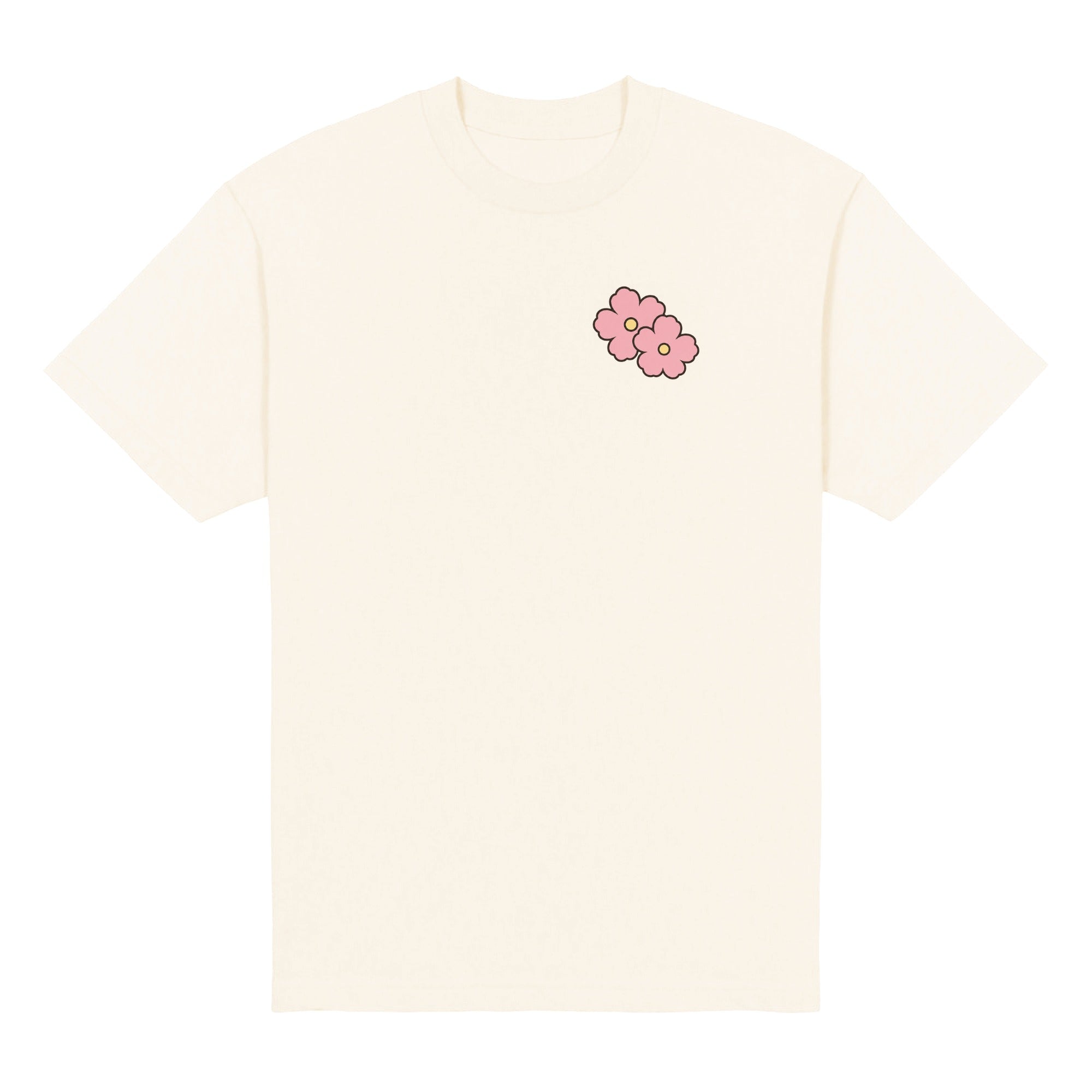 Mugunghwa Heavyweight Tee — Natural, front