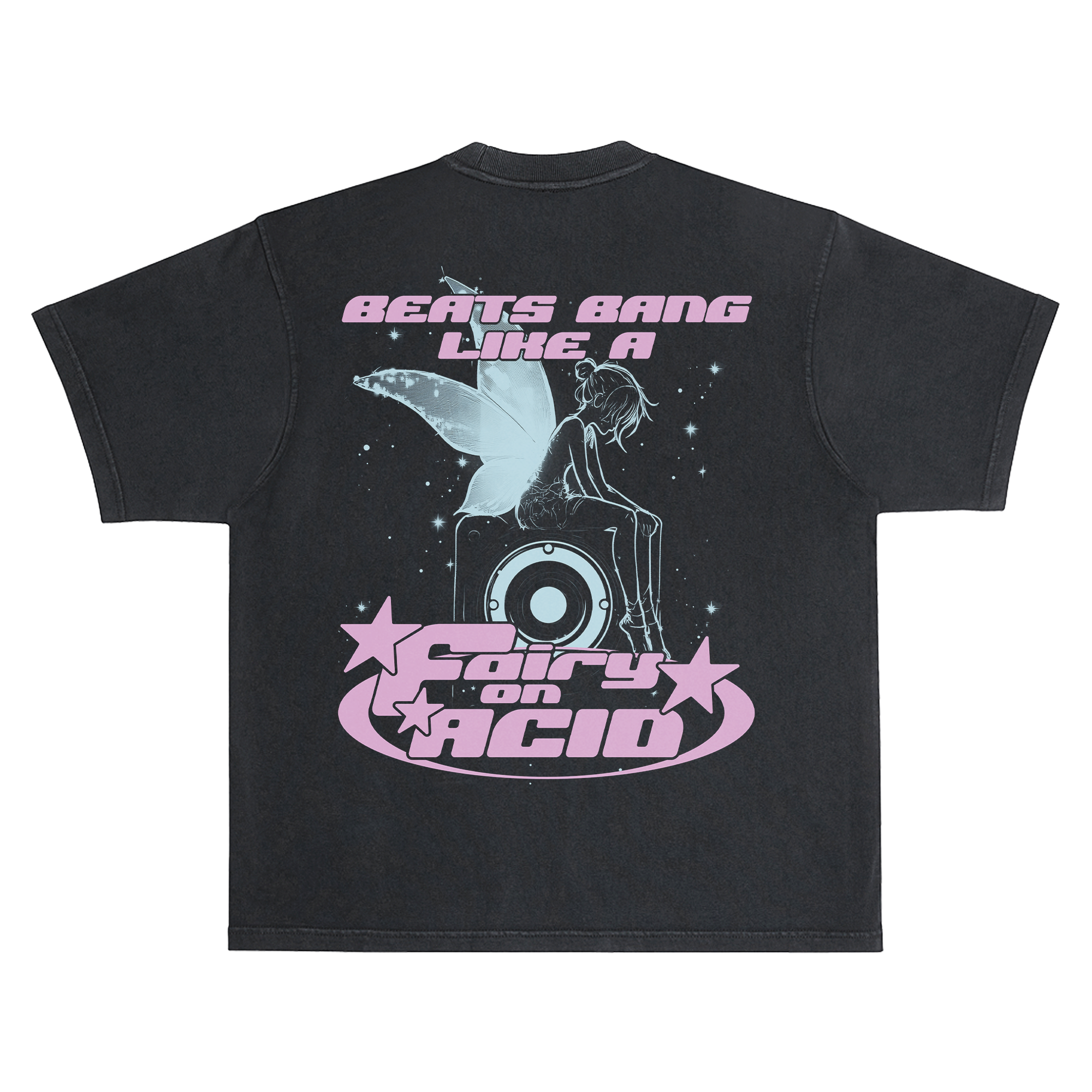 Beats Bang like a Fairy on Acid Boxy Tee
