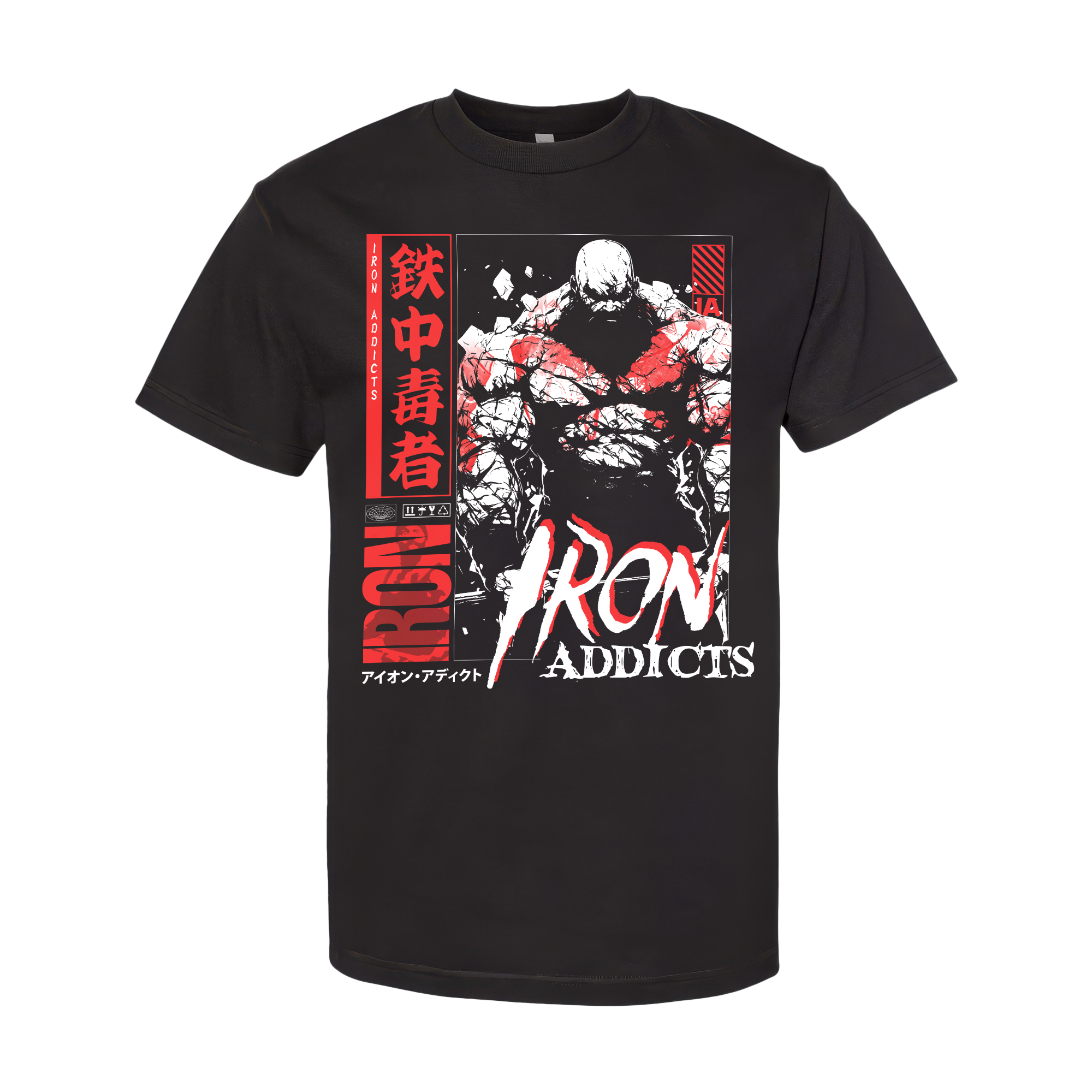 Iron Addicts Manga Oversized Tee