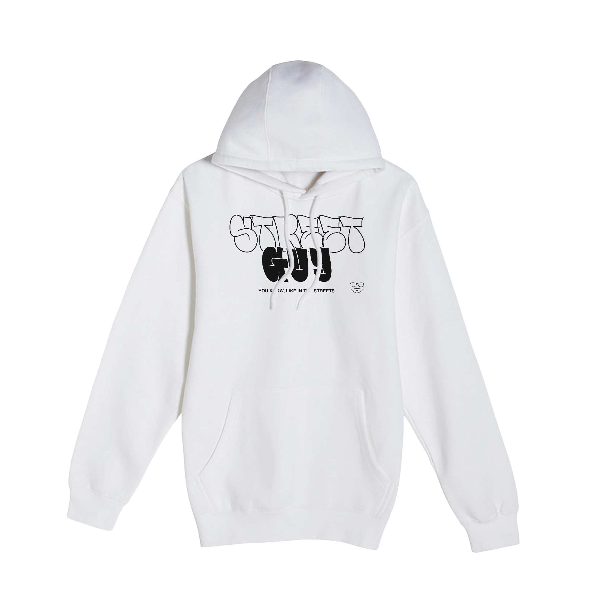 Street Guy BW Hoodie