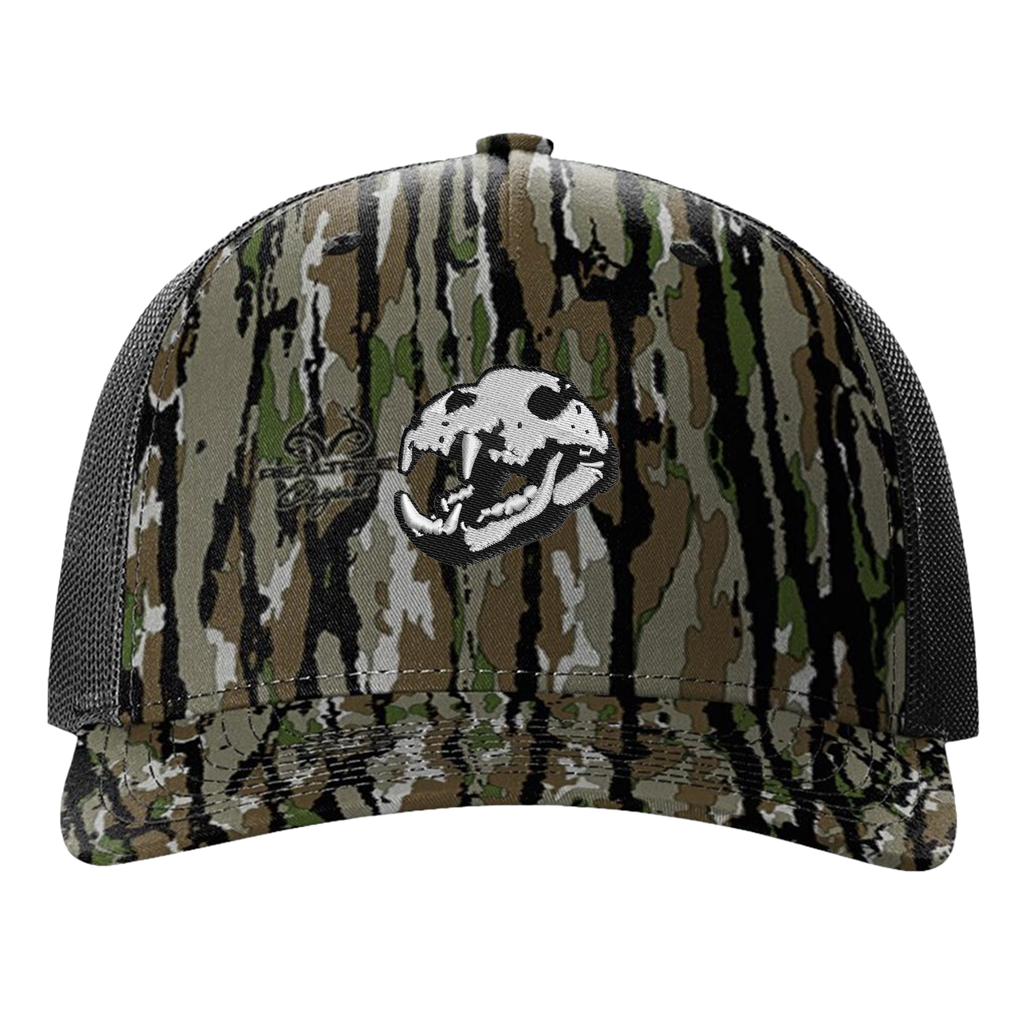 Grizzly Skull Camo Trucker Snapback (Realtree)