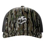 Grizzly Skull Camo Trucker Snapback (Realtree)