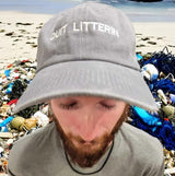 Quit Litterin Embroidered Hat