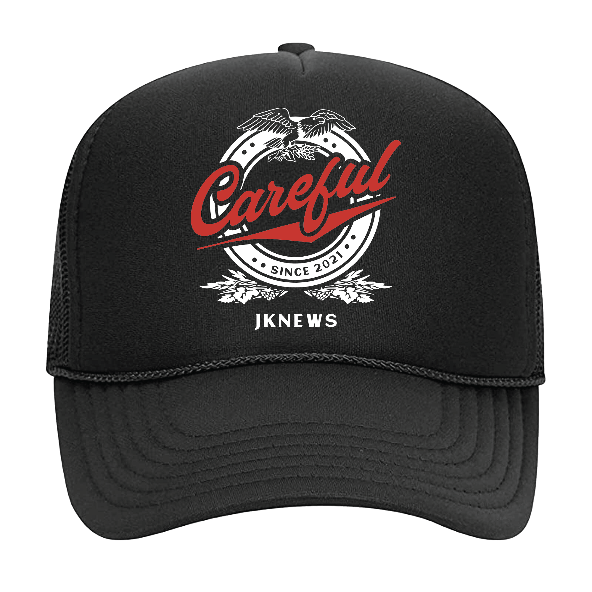 Careful Beer Foam Trucker Snapback