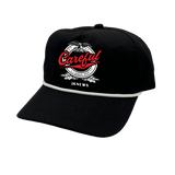 Careful Beer Golf Snapback Cap