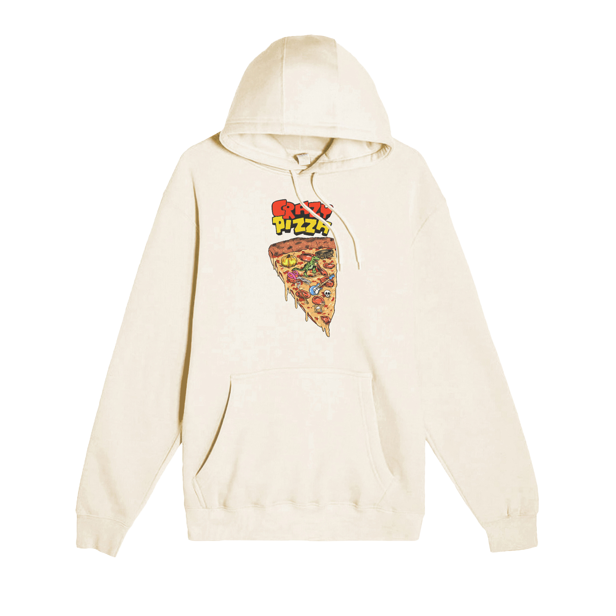 Crazy Pizza Hoodie