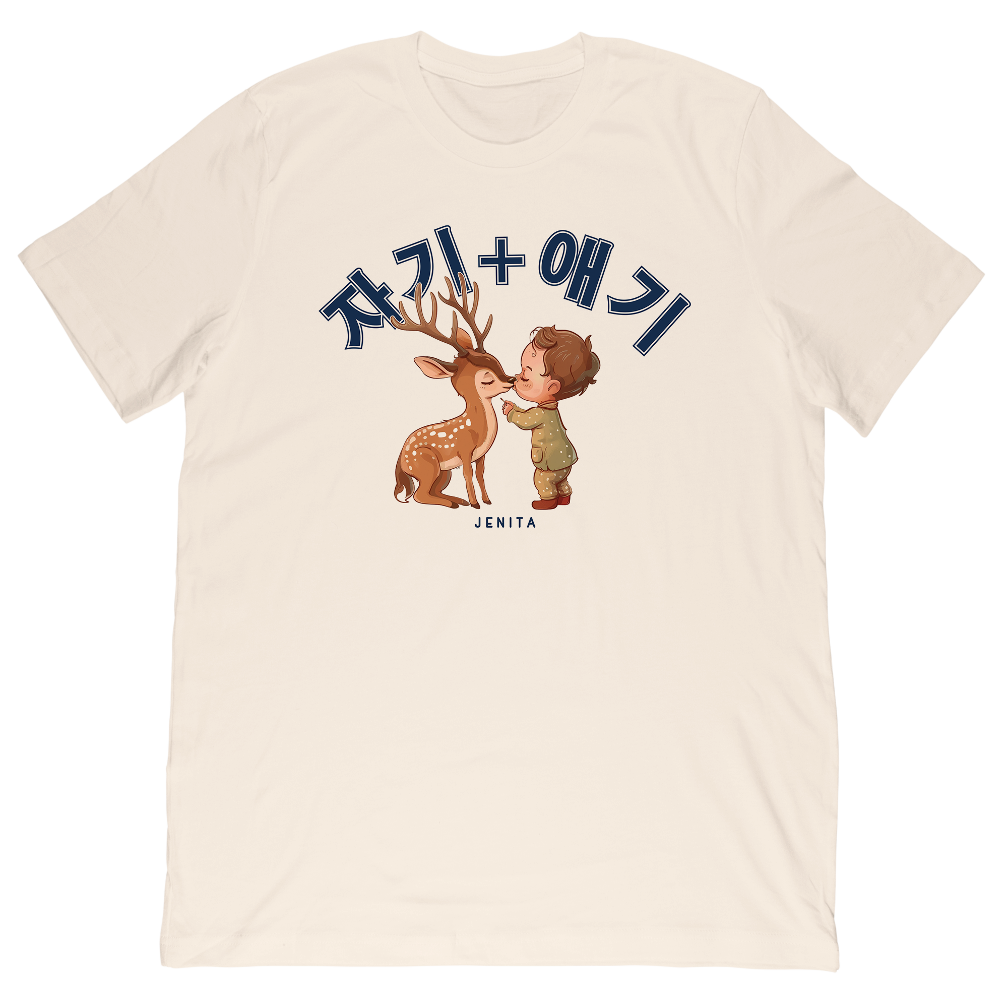 Deer & Baby Midweight Tee