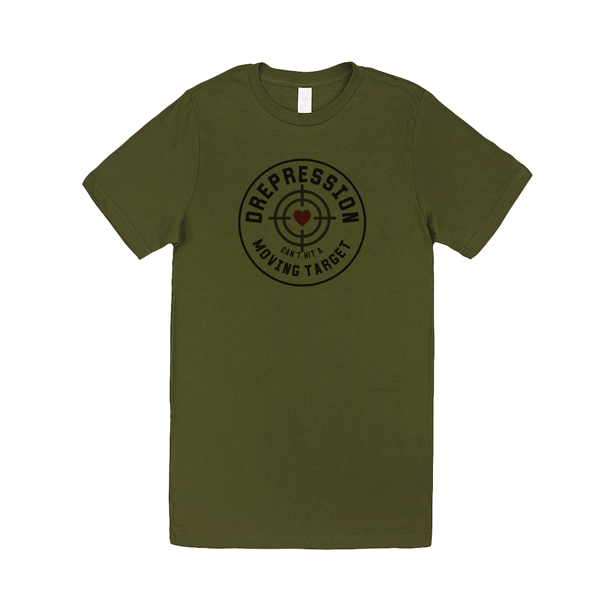 Depression Can't Hit a Moving Target Tee