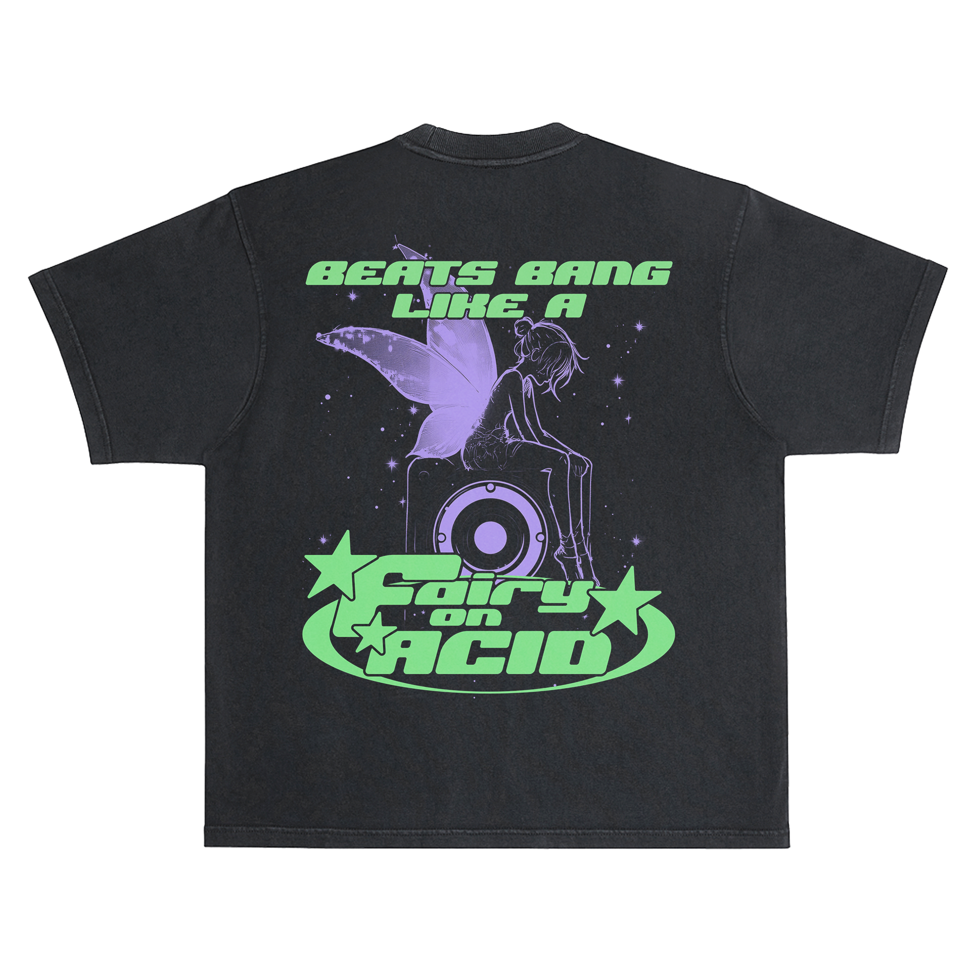 Beats Bang like a Fairy on Acid Boxy Tee