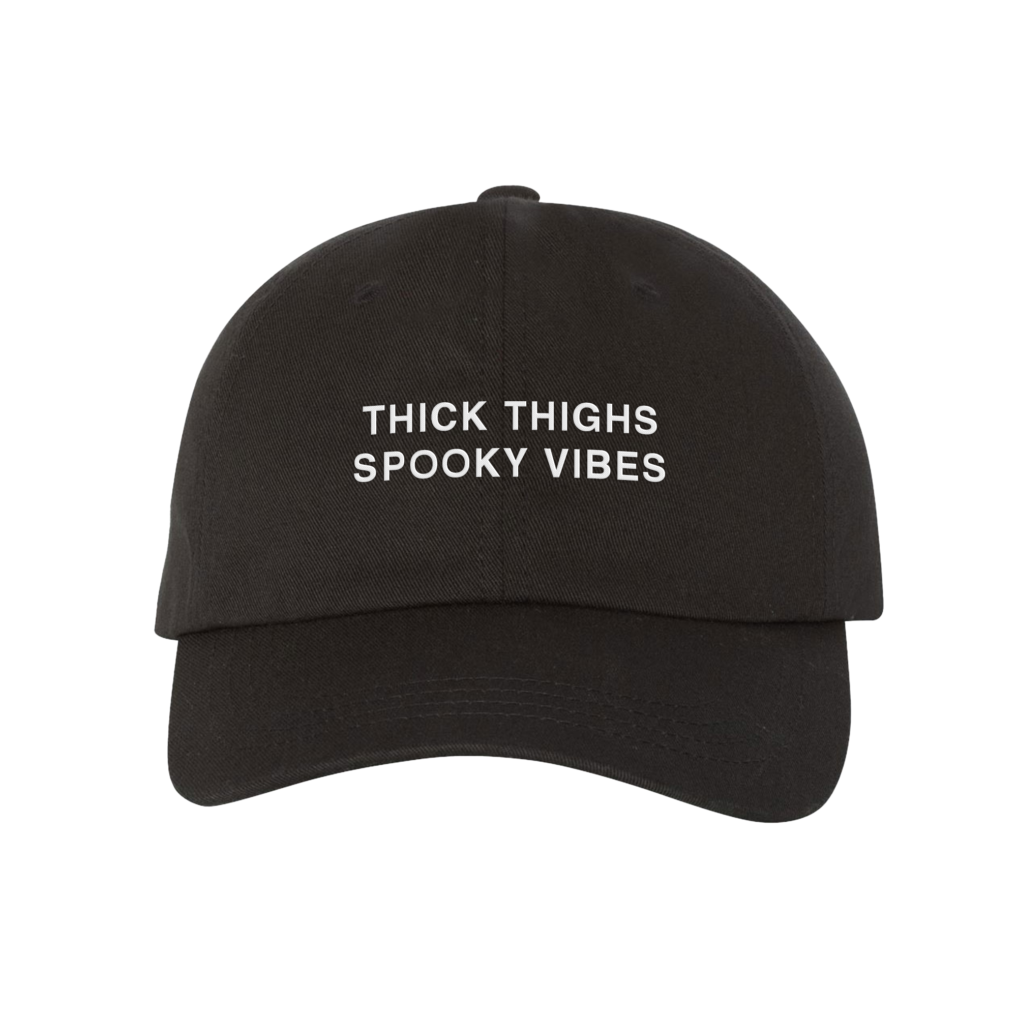 Thick Thighs Spooky Vibes Dad Hat