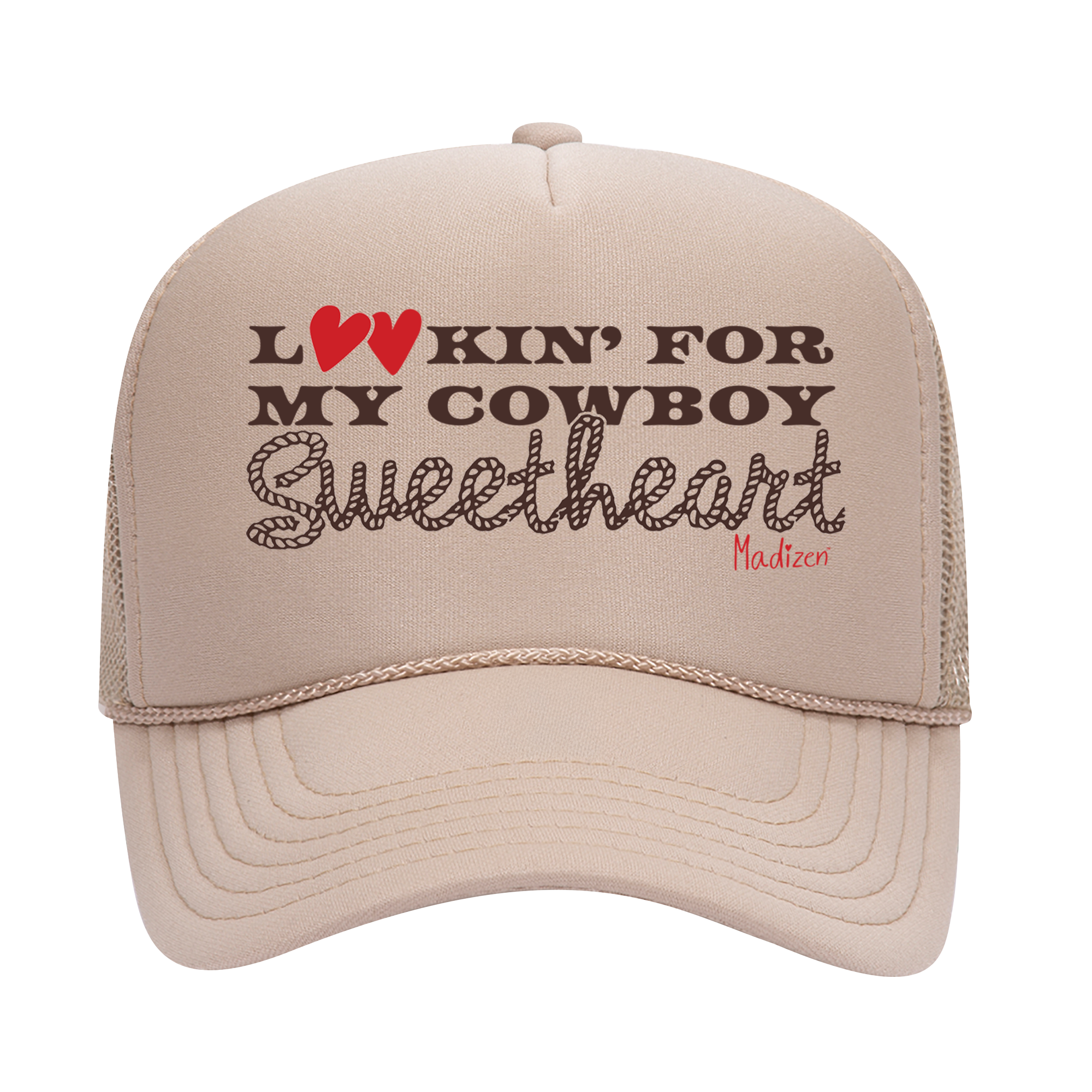 Cowboy Sweetheart Foam Trucker Snapback