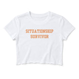 Situationship Survivor Crop Top
