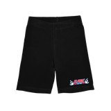 Rage Bleach Biker Shorts