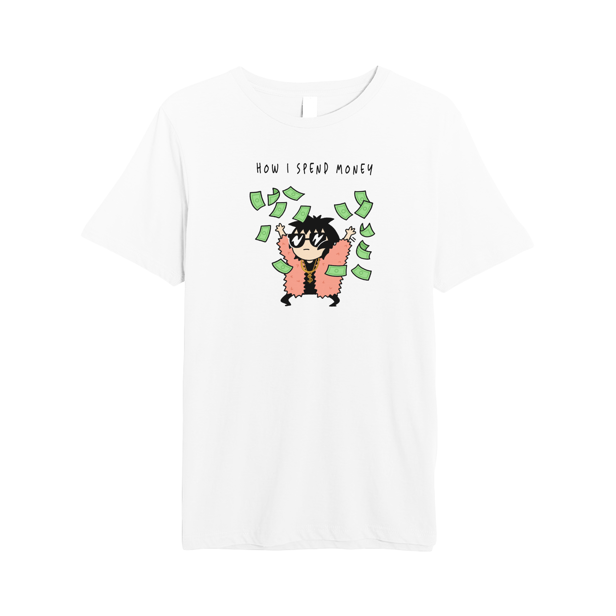 How I Spend Money Tee