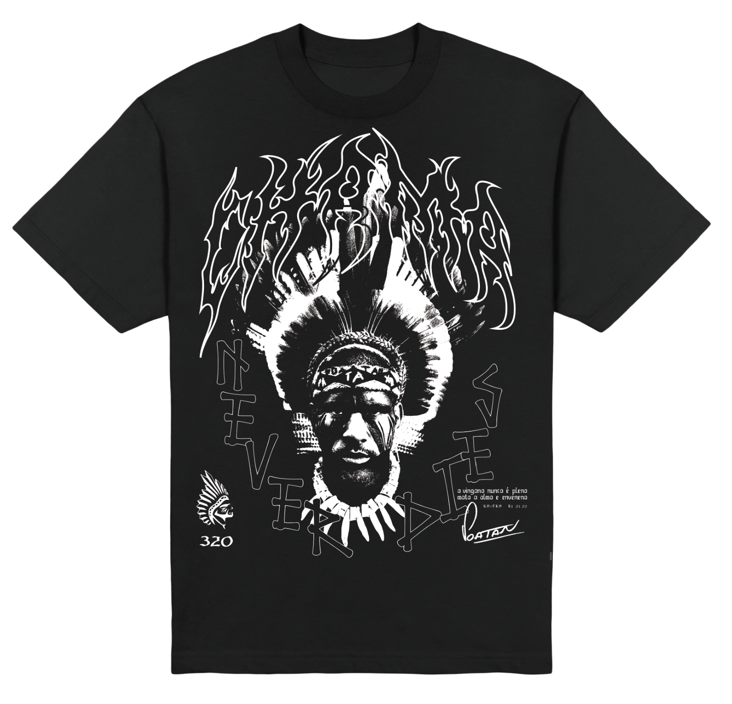 Chama Never Dies Midweight Tee