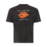 Never With Teeth Heavyweight Tee