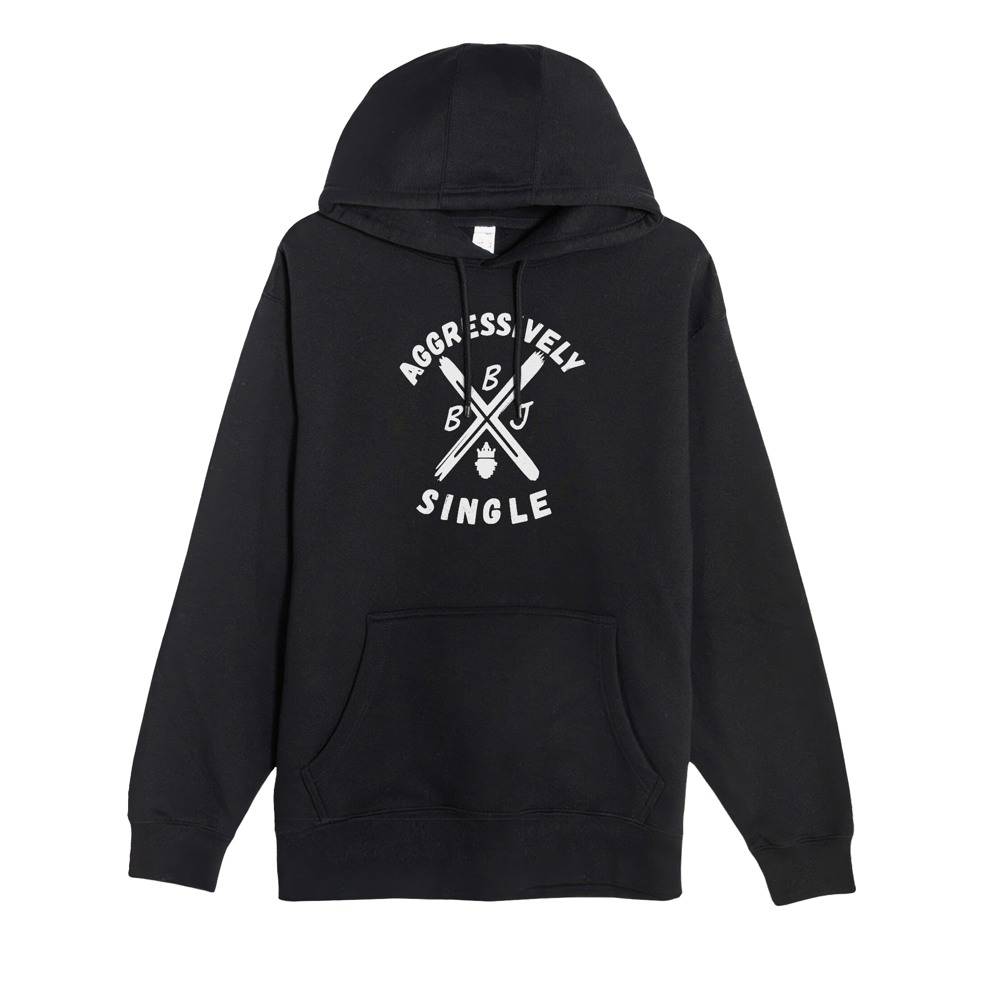 Aggressively Single Hoodie