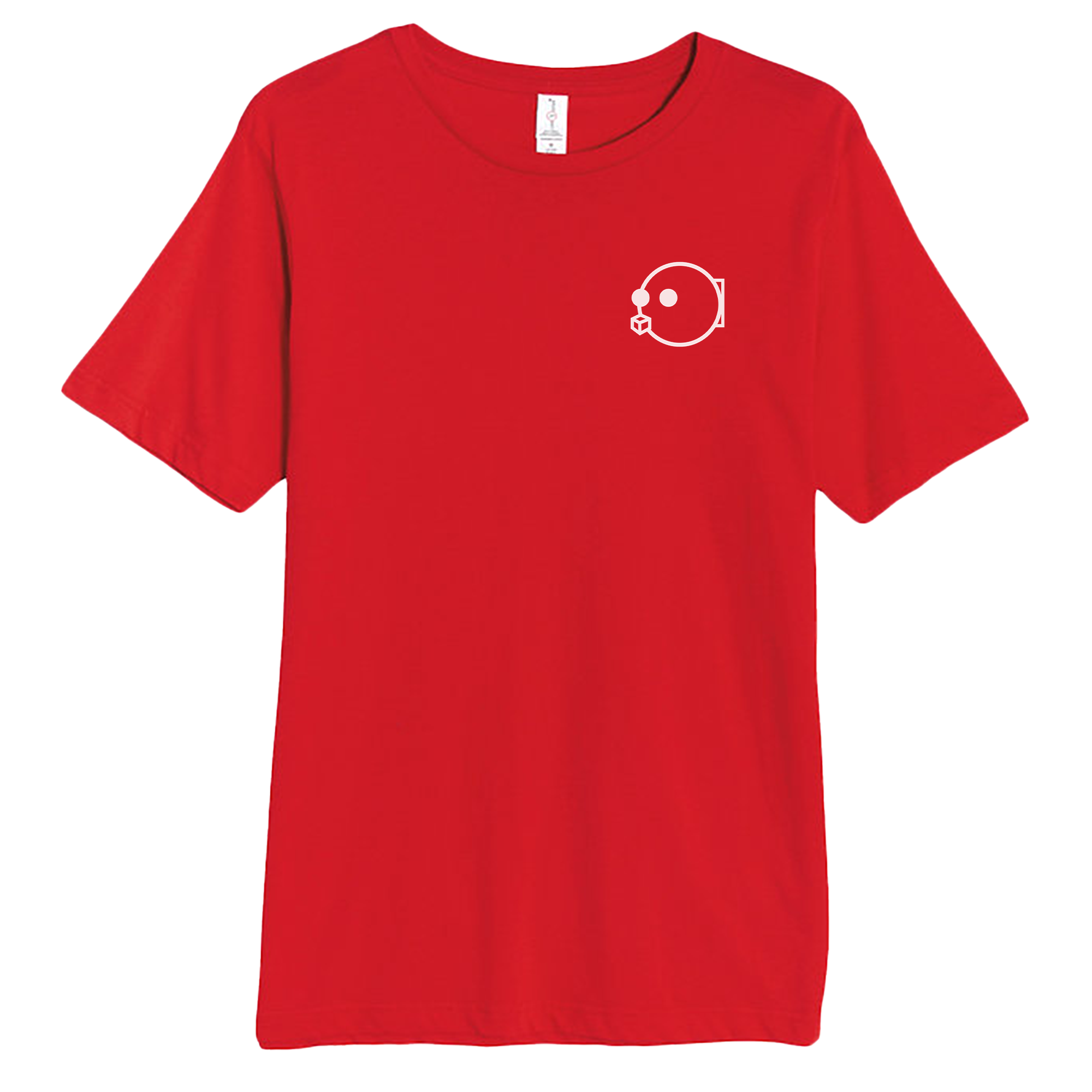 Red Logo Pocket Tee