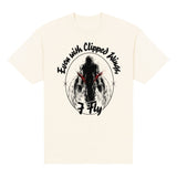 I Fly Heavyweight Tee — Natural, front