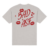 Bethany Heavyweight Tee — Stone, back